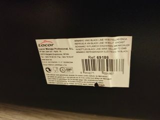 Nevera Vino 12 botellas