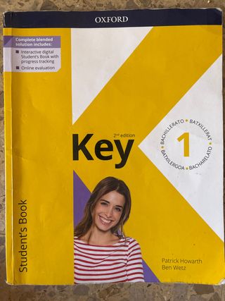 Key to Bachillerato 1. Student's Book. 2 Edition
