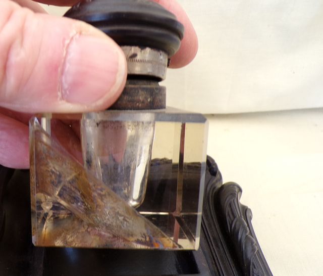 Tintero antiguo de tinta | Soporte de escritura