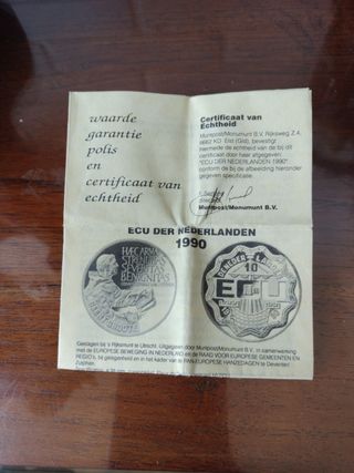 10 Ecu Geert Groote Holanda