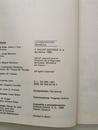 La Constitución Española