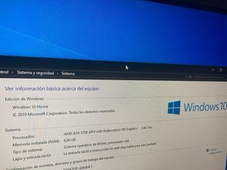 Ordenador sobremesa hp