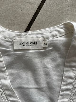 Vestito Indi&Cold bianco XS