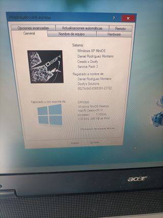 Portátil Acer Aspire 1410WMi