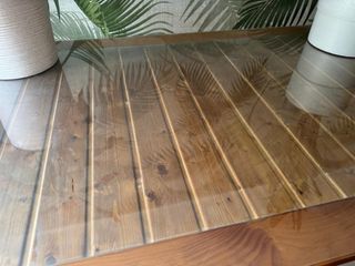 Mesa madera + 6 sillas - marrón 1.40cmX0’90cm