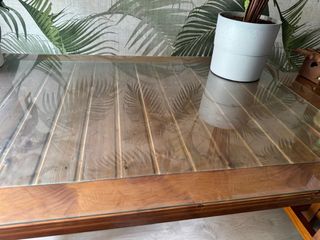 Mesa madera + 6 sillas - marrón 1.40cmX0’90cm