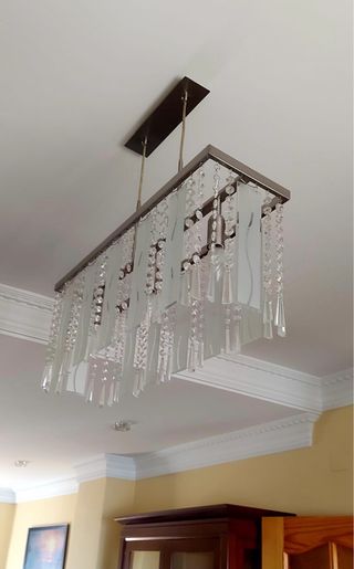 Lámpara Comedor Cristal