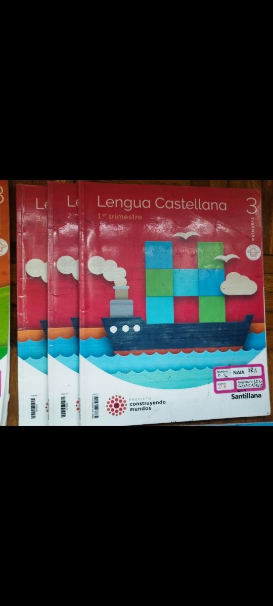 Libro 3 de primaria Santillana construyendo mundos
