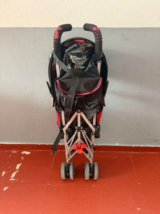 Silla paseo Maclaren ligera roja