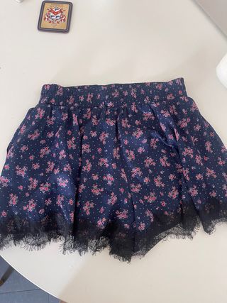 Shorts flores - Pantalón corto