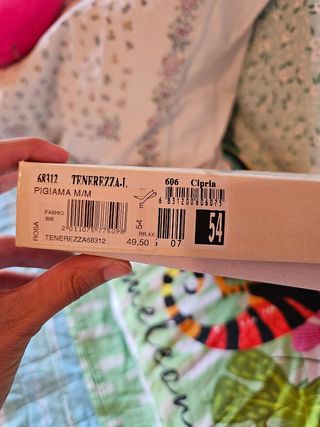 Pigiama Gendi Lingerie rosa