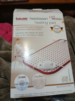 Almohadilla eléctrica Beurer nueva
