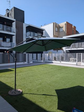 Parasol jardín - Sombrilla exterior - con Pie