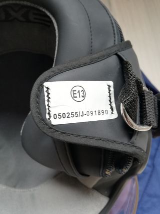 Casco moto Axo jet rosa talla M