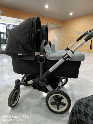 Bugaboo gemelar impecable