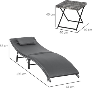 Set 2 Lettini Prendisole Richiudibili, Sdraio da G