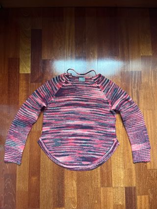Suéter Vero Moda rayas rosa talla S