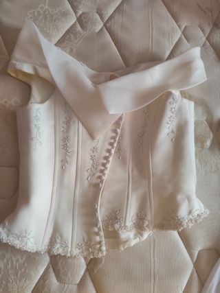 Vestido novia Marina Navarro blanco