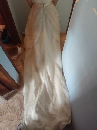Vestido novia Marina Navarro blanco