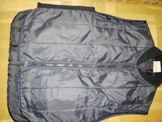 Chaleco acolchado azul hombre