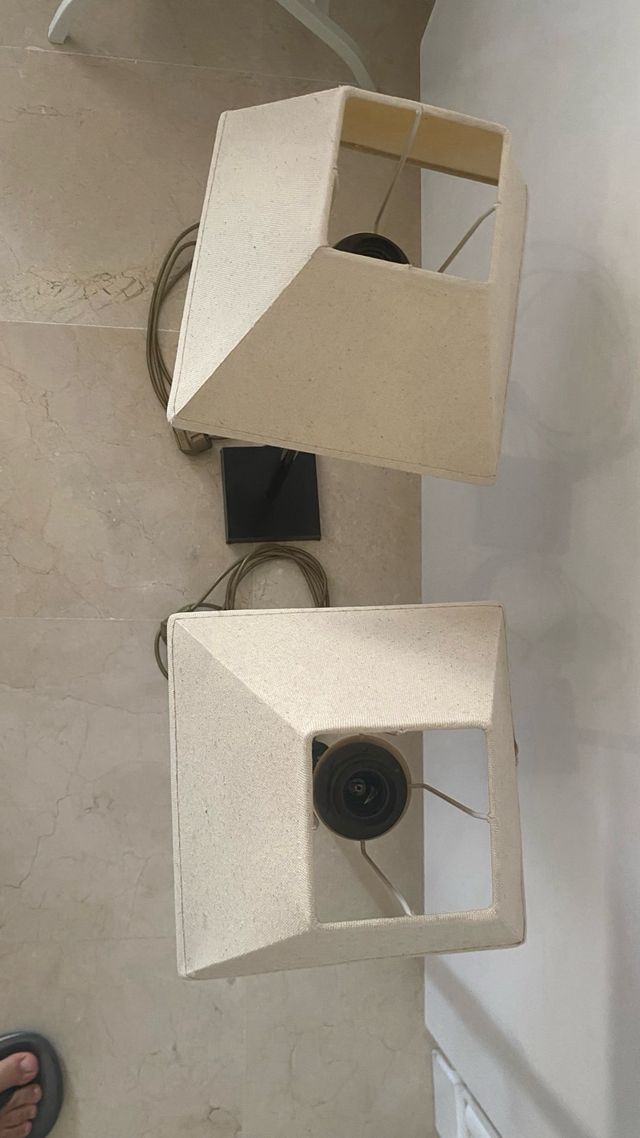 2 Lâmpadas de mesa de noite - Dormitório