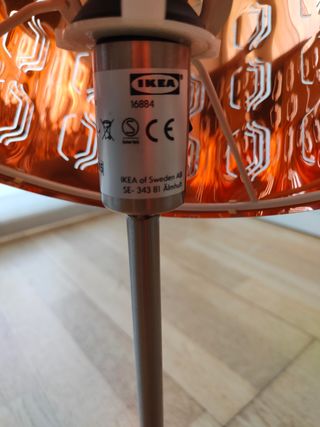 Lámpara Ikea moderna