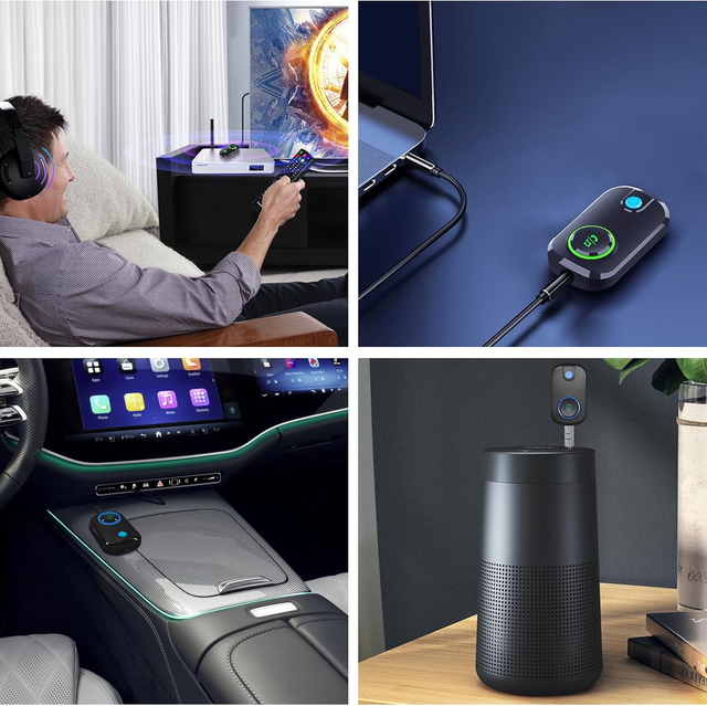 Transmisor/Receptor Bluetooth 2 en 1