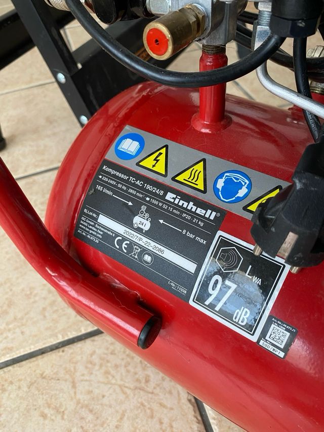 Compresor Einhell 24L - 8 Bar