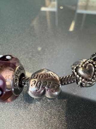 Charm Pandora plata corazón Amor 