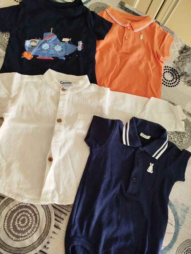 Ropa bebé 6-9 meses - 5 prendas