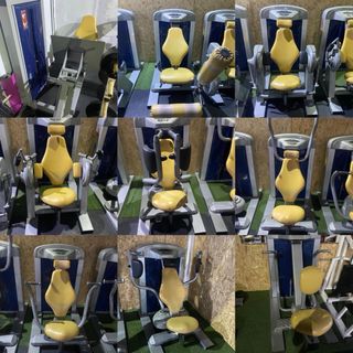 Lote Máquinas gimnasio 8 unidades 
