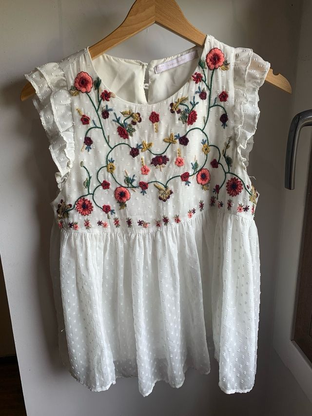 Blusa Zara blanca - Talla S