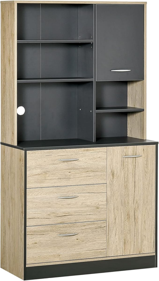 Mobile Cucina Credenza Moderna Salvaspazio con 2 a