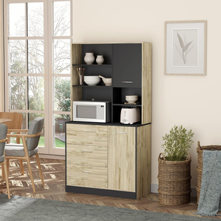 Mobile Cucina Credenza Moderna Salvaspazio con 2 a