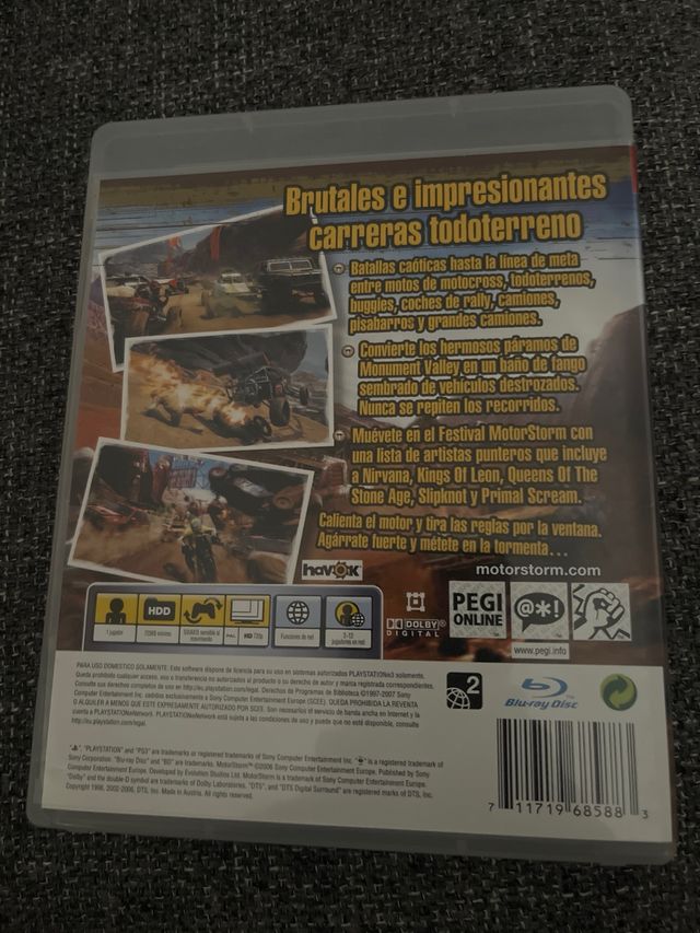 Motorstorm PS3 - Juego Completo