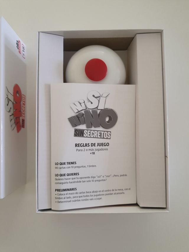 Ni Si Ni No Sin Secretos - Juego Mesa