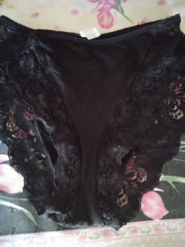 Mutandina pizzo Jadea nera XXS nero