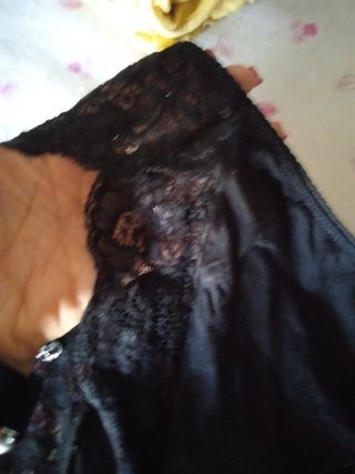 Mutandina pizzo Jadea nera XXS nero