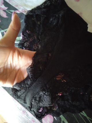 Mutandina pizzo Jadea nera XXS nero