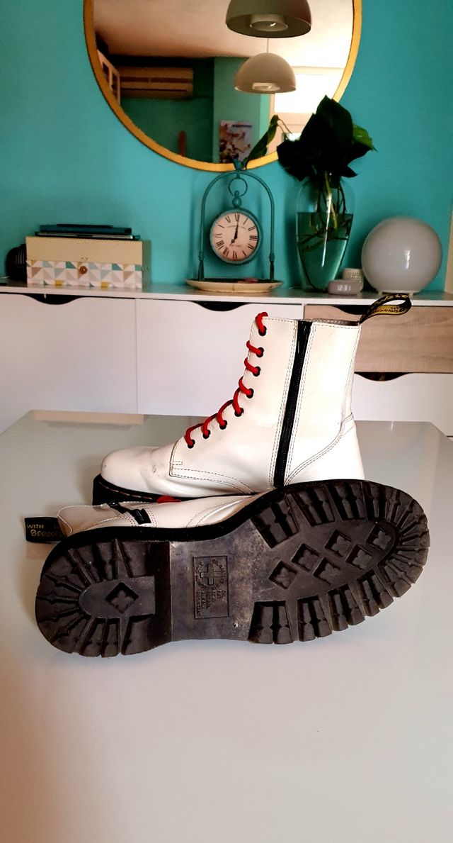 Botas Dr. Martens Jadon Blancas 42