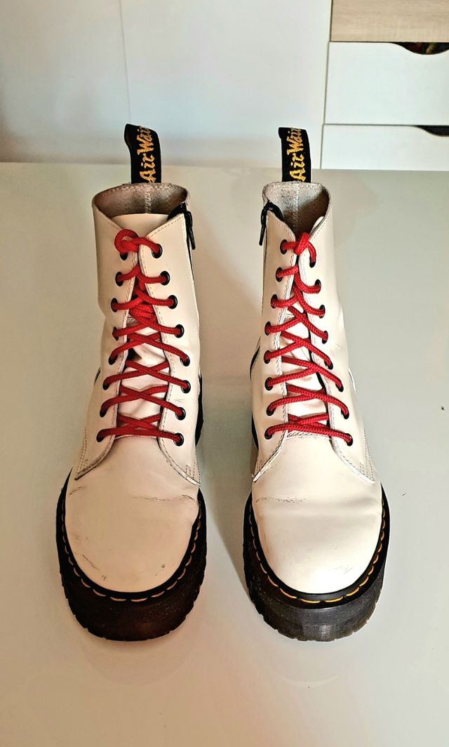 Botas Dr. Martens Jadon Blancas 42