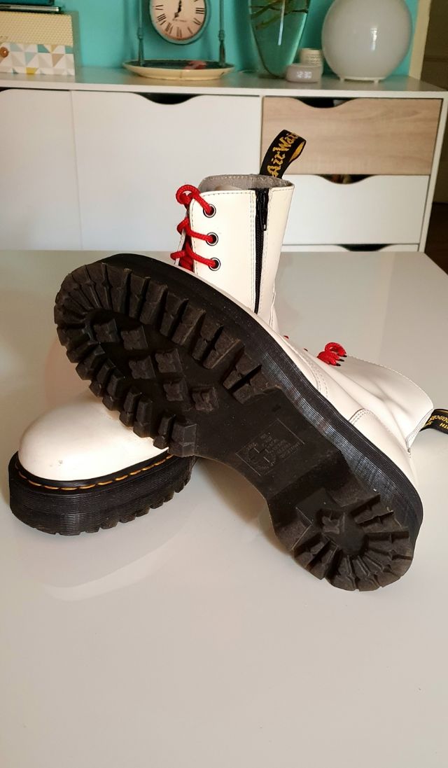 Botas Dr. Martens Jadon Blancas 42