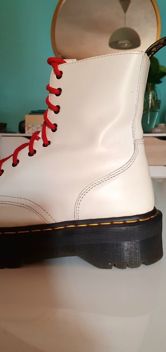 Botas Dr. Martens Jadon Blancas 42