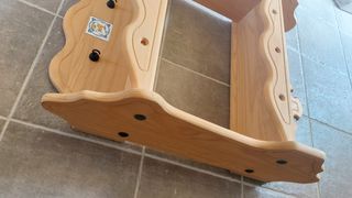 Mueble estante rustico madera maciza 