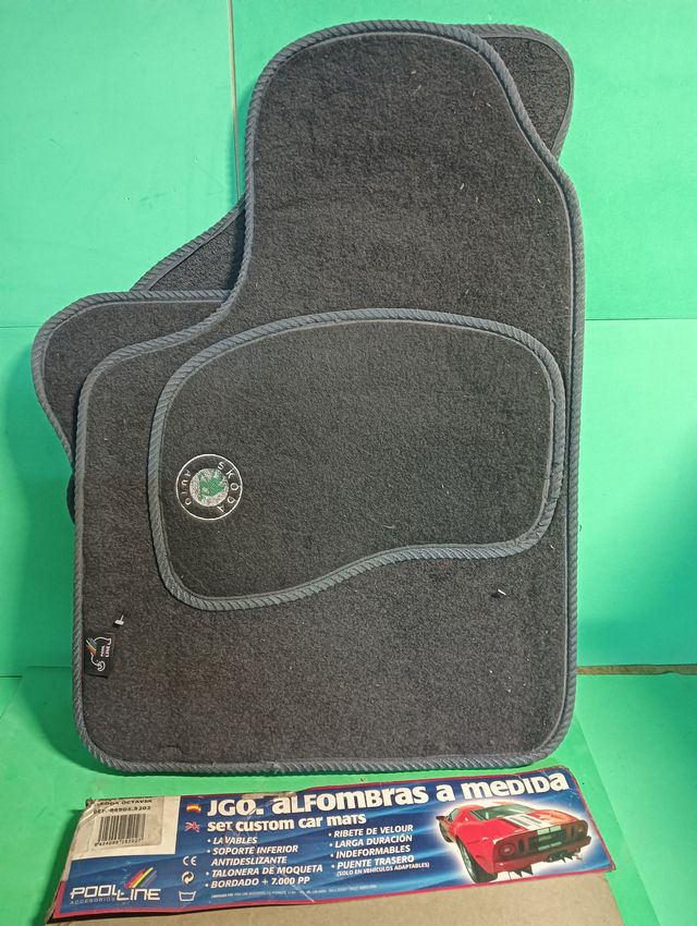JUEGO DE ALFOMBRAS COCHE SKODA OCTAVIA