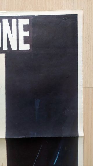 Cartel cine original Acorralado (Rambo) 1982