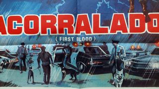 Cartel cine original Acorralado (Rambo) 1982