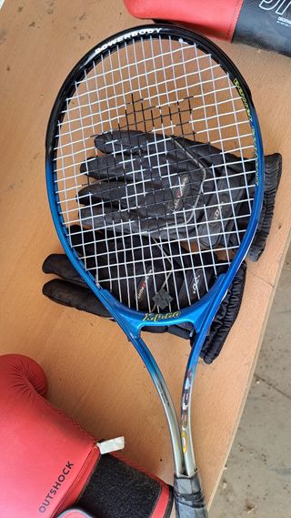 Raqueta Tenis Powerplay + Guantes