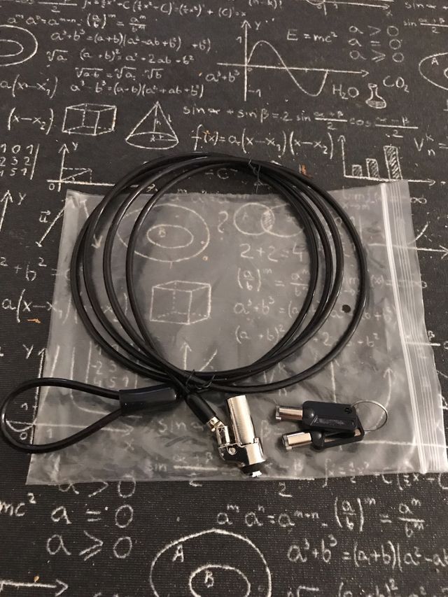 CABLE SEGURIDAD PORTATIL