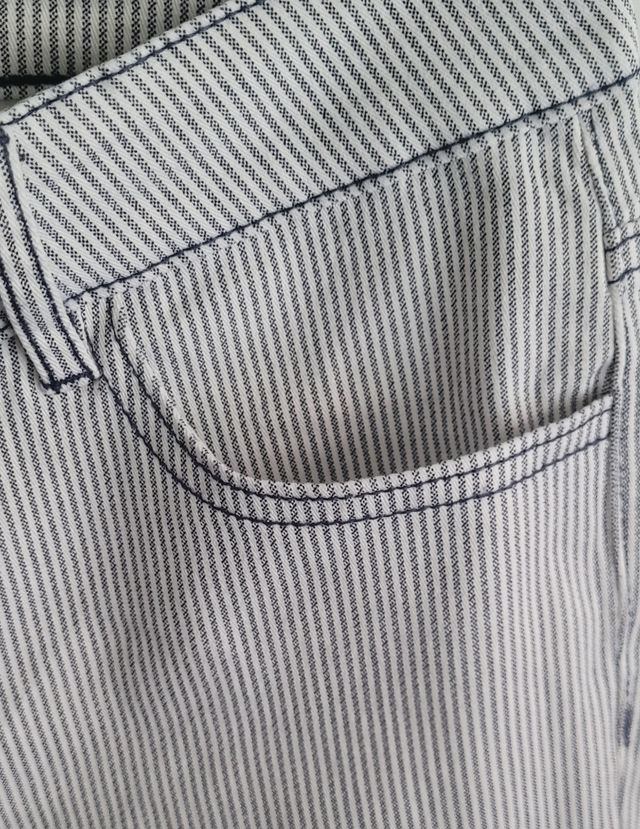 Pantalón verano rayas azules Tintoretto 38